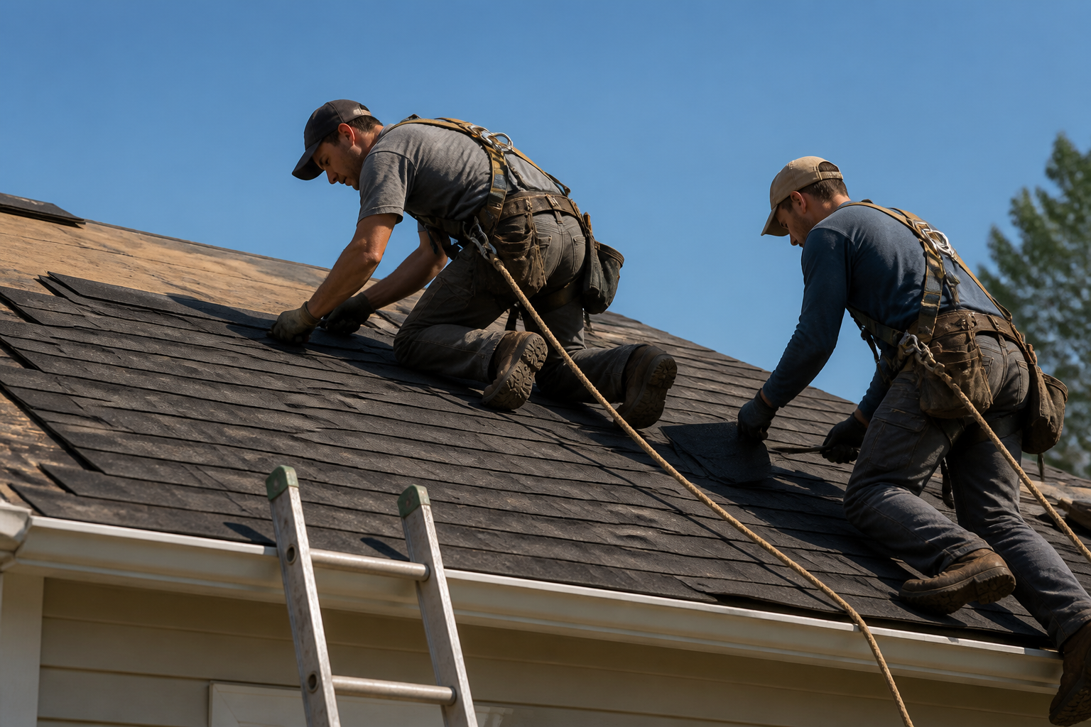 Roofing professionals